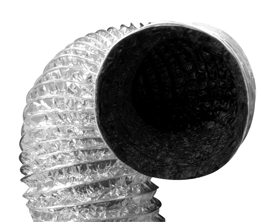 200mm Black Inside Ducting